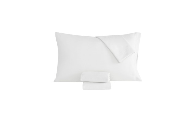  Solid 3 Pc. Sheet Set, White, Twin XL