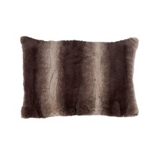 Saro Lifestyle Faux Fur Decorative Pillow, 14″ x 20″, Brown
