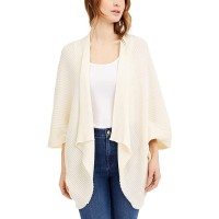 Save The Ocean Recycled Knit Kimono, White, One Size