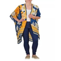 Save The Ocean Women’s Woven Kimono, Yellow