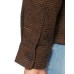 Scotch & Soda Men’s Relaxed Overshirt Contains Recycled Fibers Transition Jacket Brown, Small