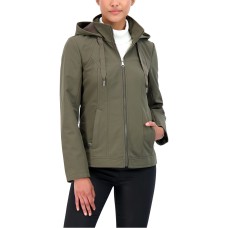 Sebby Juniors Hooded Raincoat Olive Large