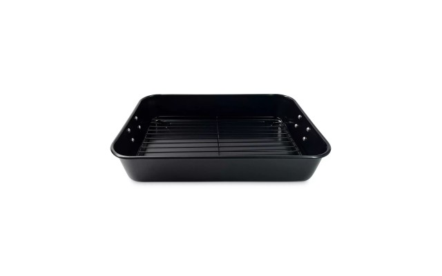  16″ Carbon Steel Roaster & Rack