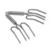  16″ Stainless Steel Roaster Pan Set, Silver