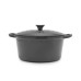  Enamel Cast Iron 5-Qt. Dutch Oven, Gray