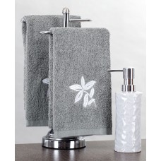 Serendipity Spa Collection 3 Piece Counter Top Set, Embossed