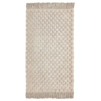 Seventh Studio Textured Solid Rug, 27″ x 45″, Beige