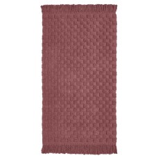 Seventh Studio Textured Solid Rug with Fringe Bedding, Brown, 27 x 45