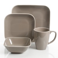 Signature Living Chelsea 6.1”Soup/Cereal Bowls, Set of 4, Brown