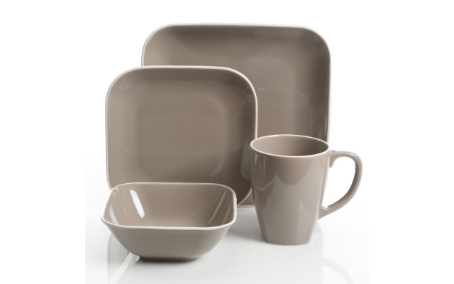  Chelsea 6.1”Soup/Cereal Bowls, Set of 4, Brown