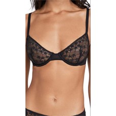 Skarlett Blue Infatuated Unlined Underwire Bra, Size 32C in Black at Nordstrom