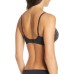  Women’s Compel Unlined Underwire Demi Cup Bras, Charcoal, 36C