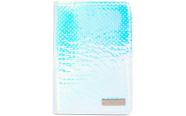  Punchin Passport Holder, Silver, 5.1″ x 3.74″”