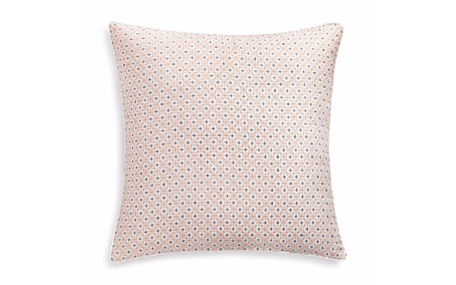  Astrid Euro Sham, 26X26, Cream/Pink