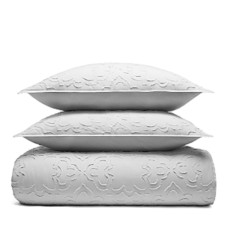 Sky Ines Duvet Cover Set, King, Gray