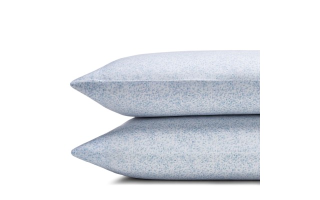  Linear Floral King Pillowcase, Purple