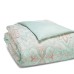  Martina Collection Comforter Cover Set Cotton Full/Queen and 2 Standard Pillowshams, Mint