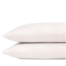 Sky Trellis Standard Pillowcases, Set of 2, Pink