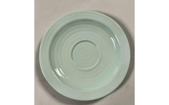 Sophie Conran Portmeirion Tea Saucer Set of Four, Celadon, 7in