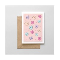 Spaghetti & Meatballs Pandemic Sweethearts Greeting Card, Multi, 4.5″ x 6.25″