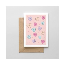 Spaghetti & Meatballs Pandemic Sweethearts Greeting Card, Multi, 4.5″ x 6.25″
