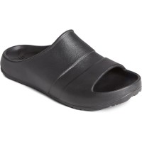 Sperry Men’s Float Slide Flat Sandal, Black, 7M