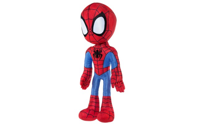 Spider-Man My Friend Spidey 16″ Feature Plush, Navy/Red