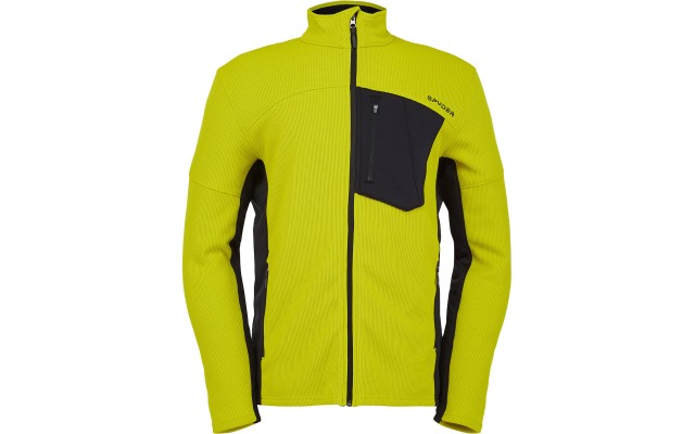  Men’s Bandit Full Zip Jacket, Citron, Small