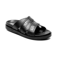Stacy Adams Men’s Mondo Open Toe Slide Sandals Men’s Shoes, Black, 9M