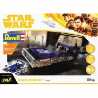 Star Wars Han Solo Speeder Model Kit by Revell with Lights and Sounds
