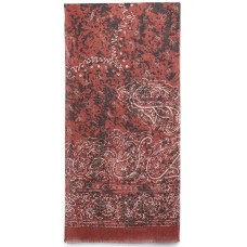Steve Madden Bandanna Square Scarf, Henna, One Size