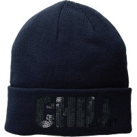 Steve Madden Womens Chill Cuff Hat (Navy)