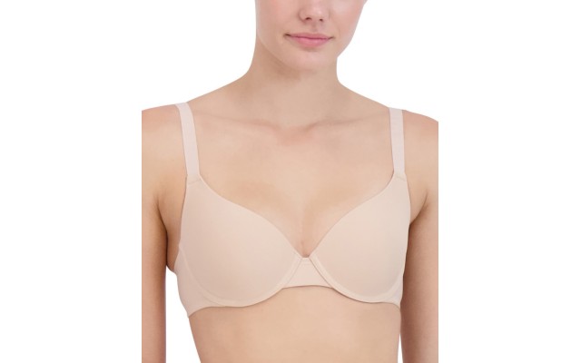  Women’s Demi Logo-Strap T-Shirt Bra, Rose Dust, 32C