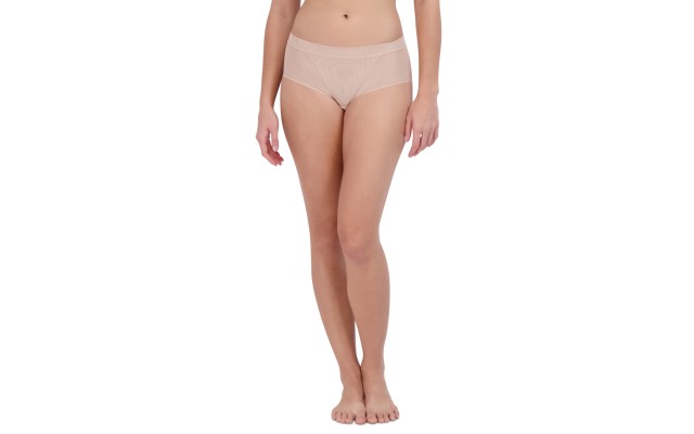  Women’s Mesh Boyshort Underwear, Rose Dust, Small