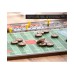  Football Playmaker Strategy Board Game Set, Brown