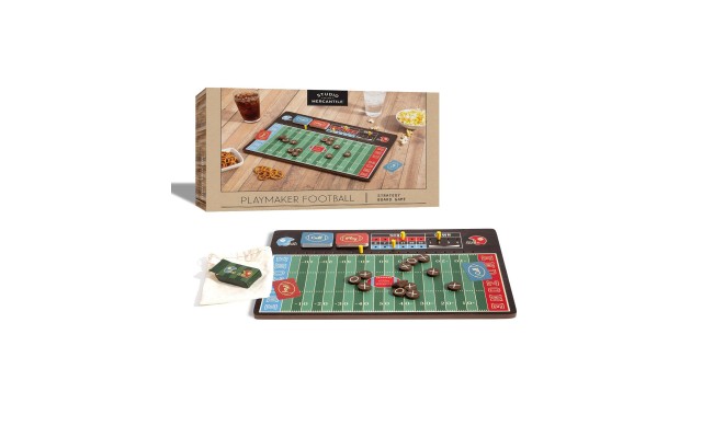  Football Playmaker Strategy Board Game Set, Brown