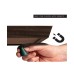  Tabletop Magnetic Foosball Game Set, 4 Pieces (Brown)