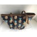 Style & Co Printed Blue Pineapple Tote Bag