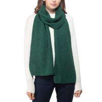 Style & Co Rib Solid Scarf With Lurex, Green, One Size