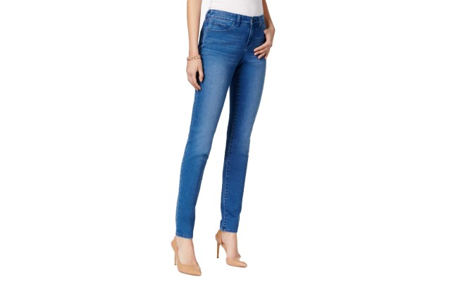 Style & Co Tummy-Control Skinny Jeans (Blue, 18)