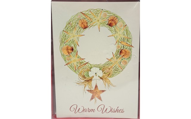  “Warm Wishes, For a Wonderful Christmas” Greeting Cards