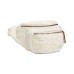  Kieran Fleece Waist Pack Belt Bag, White
