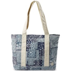 Sun + Stone Men’s Bandana Tote Bag, Blue