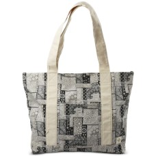 Sun + Stone Men’s Bandana Tote Bag, Grey