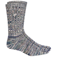 Sun + Stone Mens Marled Socks, Brownish Green, Shoe size 6-12