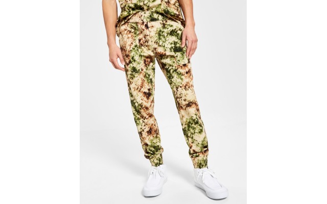  Men’s Trevor Camo-Dye Printed Pants, Beigekhaki, Small