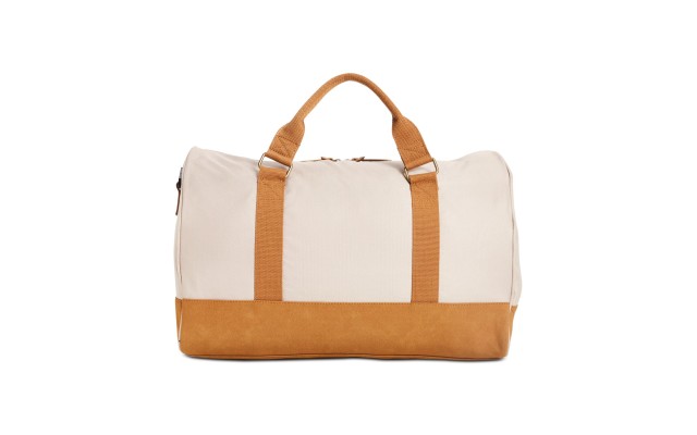  Reed Colorblocked Duffel Bags, Beige Khaki