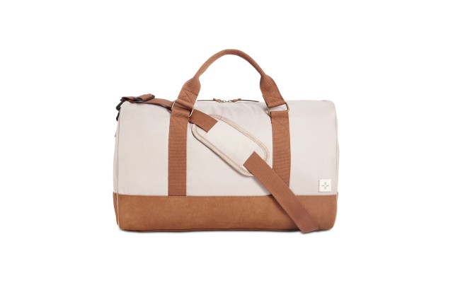  Reed Colorblocked Duffel Bag, Beige