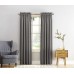  Grant Rod Pocket Top Curtain Panel, 54″ x 84″-Steel Gray