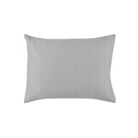 Sunham 625 Thread Count Sham, King, Silver-tone